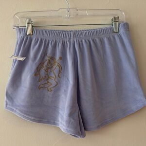 Purple “Cupid” Soft Pajama Sleep Shorts